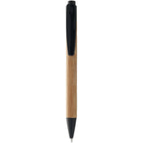 Penna a sfera in bambù Borneo (inchiostro nero) personalizzato con logo - Pubblienne