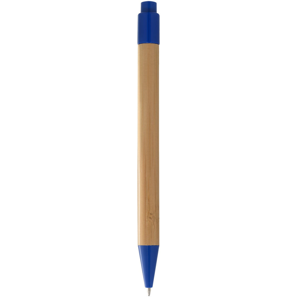 Penna a sfera in bambù Borneo (inchiostro nero) personalizzato con logo - Pubblienne