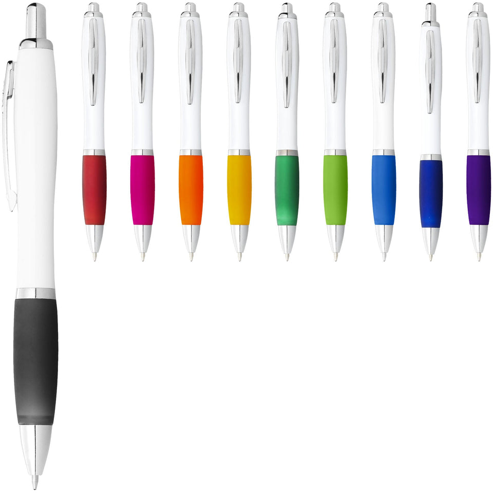 Penna a sfera Nash (inchiostro nero) personalizzato con logo - Pubblienne