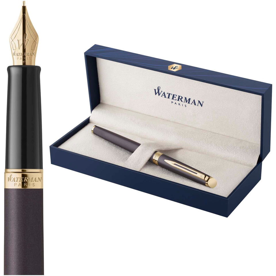 Penna stilografica Waterman Hemisphere punta Media personalizzato con logo - Pubblienne