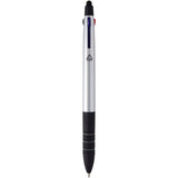 Penna a sfera in materiale riciclato certificato RCS a 3 inchiostri con stilo Trine personalizzato con logo - Pubblienne