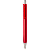 Penna a sfera in materiale riciclato certificato RCS con finitura metallica (inchiostro nero) Feld personalizzato con logo - Pubblienne