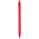 Penna a sfera a doppia iniezione in materiale riciclato certificato RCS (inchiostro blu) Glen personalizzato con logo - Pubblienne