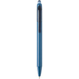 Penna a sfera a doppia iniezione in materiale riciclato certificato RCS (inchiostro blu) Glen personalizzato con logo - Pubblienne