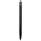 Penna a sfera a doppia iniezione in materiale riciclato certificato RCS (inchiostro blu) Glen personalizzato con logo - Pubblienne