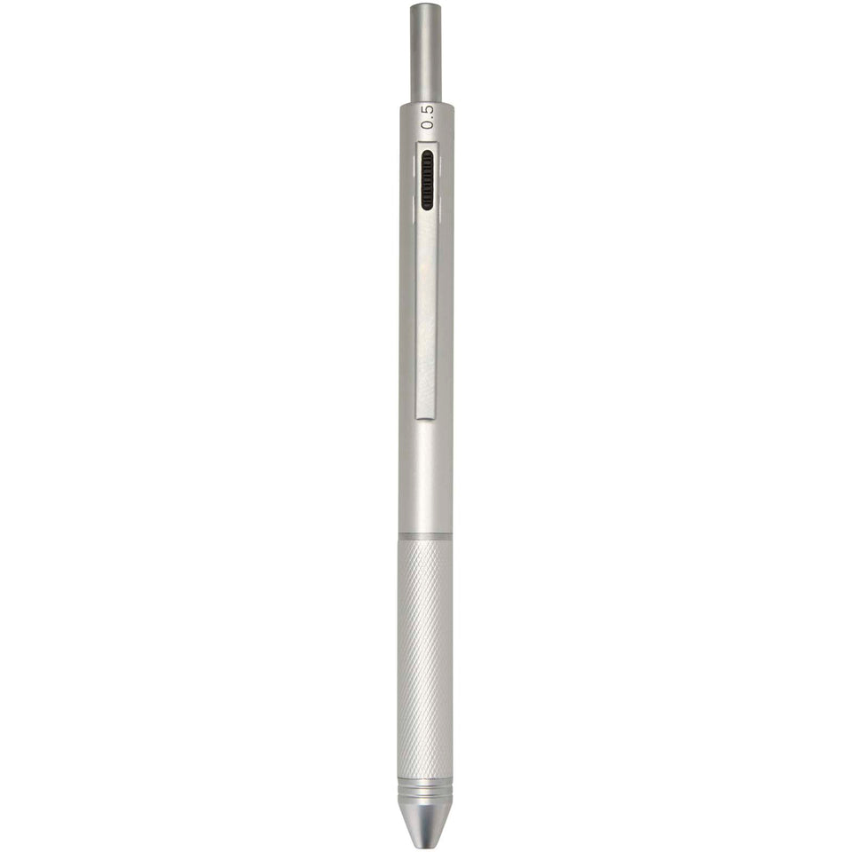 Penna a sfera 4 in 1 in acciaio inossidabile riciclato certificato RCS Tine personalizzato con logo - Pubblienne