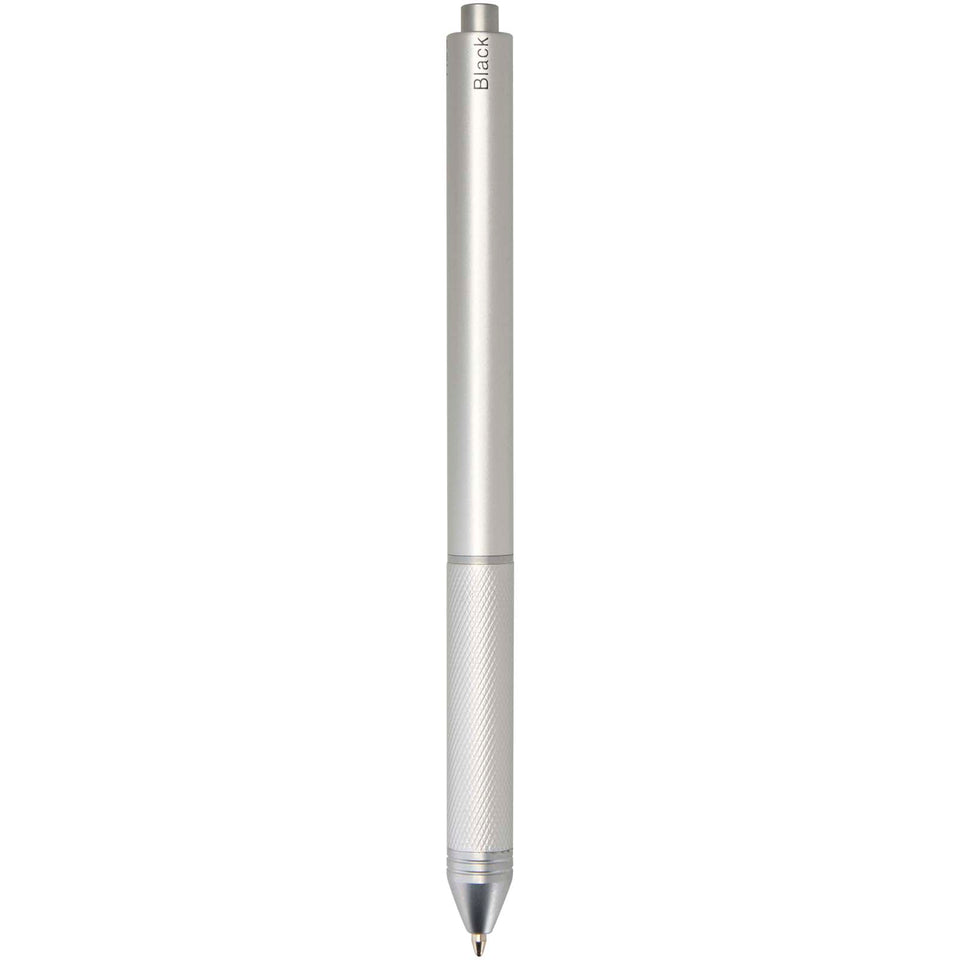 Penna a sfera 4 in 1 in acciaio inossidabile riciclato certificato RCS Tine personalizzato con logo - Pubblienne