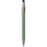 Penna a sfera in materiale riciclato certificato RCS con stilo e rotella antistress (inchiostro blu) Rill personalizzato con logo - Pubblienne