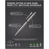 Parker penna a sfera Jotter (inchiostro nero) personalizzato con logo - Pubblienne
