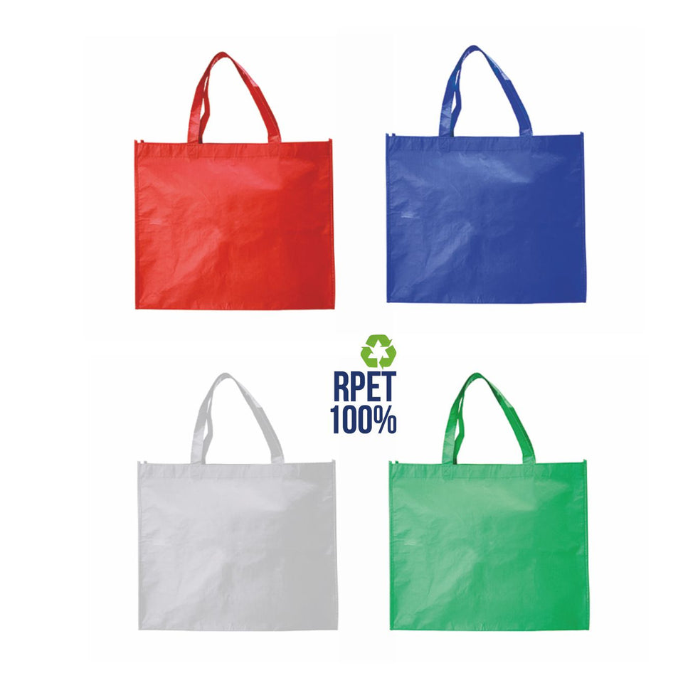 1064 Luce – Borsa Shopping In Rpet Dimensione: cm 41x37x14 personalizzato con logo - Pubblienne