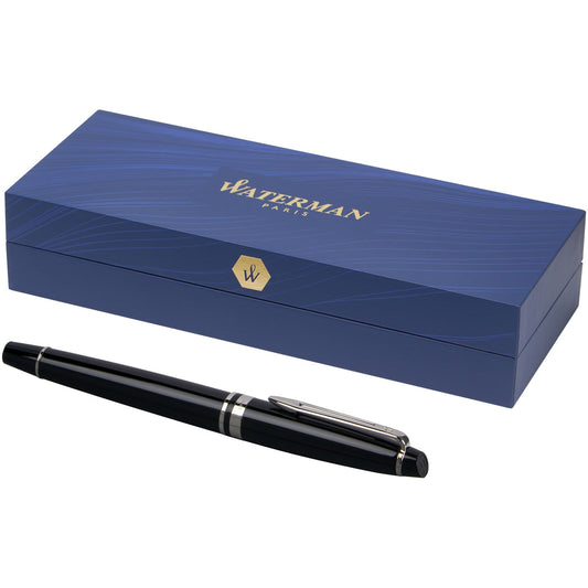Waterman penna roller Expert (inchiostro nero) personalizzato con logo - Pubblienne