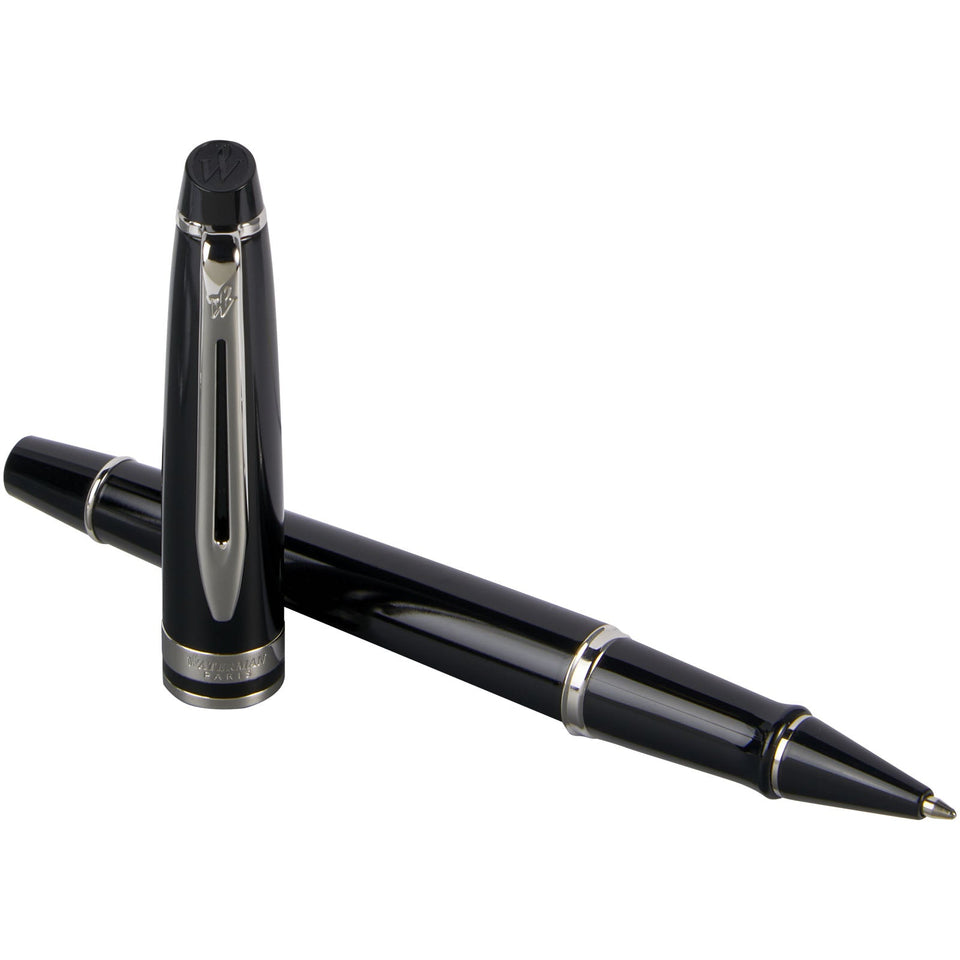Waterman penna roller Expert (inchiostro nero) personalizzato con logo - Pubblienne