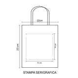 Aurora - Shopper In Carta Naturale personalizzato con logo - Pubblienne