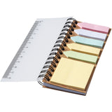 Blocco note a spirale con foglietti adesivi colorati Spinner personalizzato con logo - Pubblienne