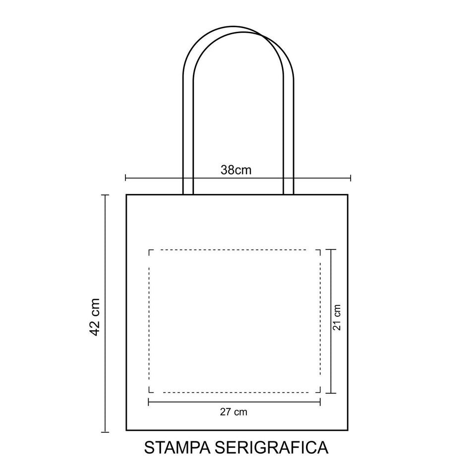Pavia - Borsa Shopping personalizzato con logo - Pubblienne