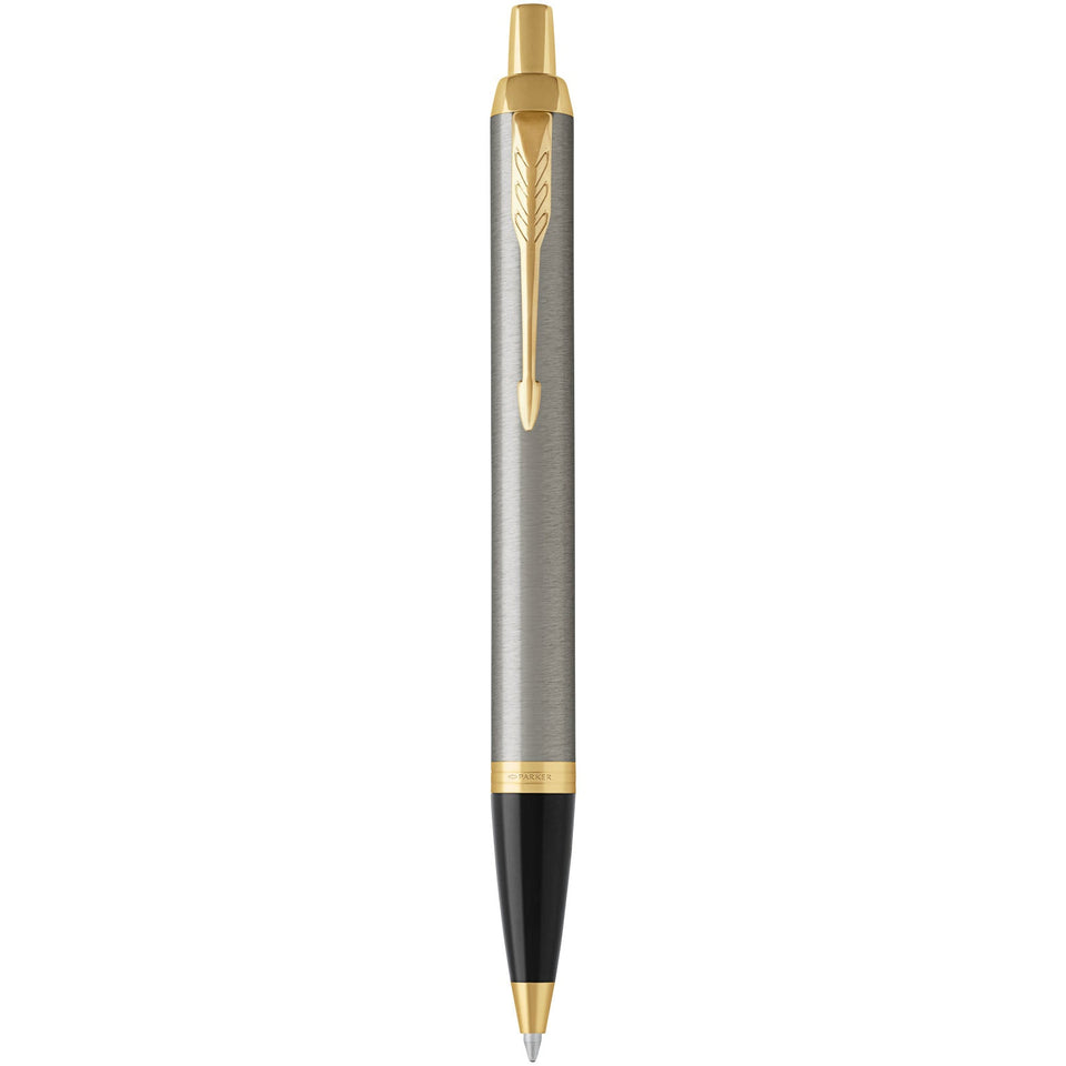 Parker penna a sfera IM (inchiostro blu) personalizzato con logo - Pubblienne