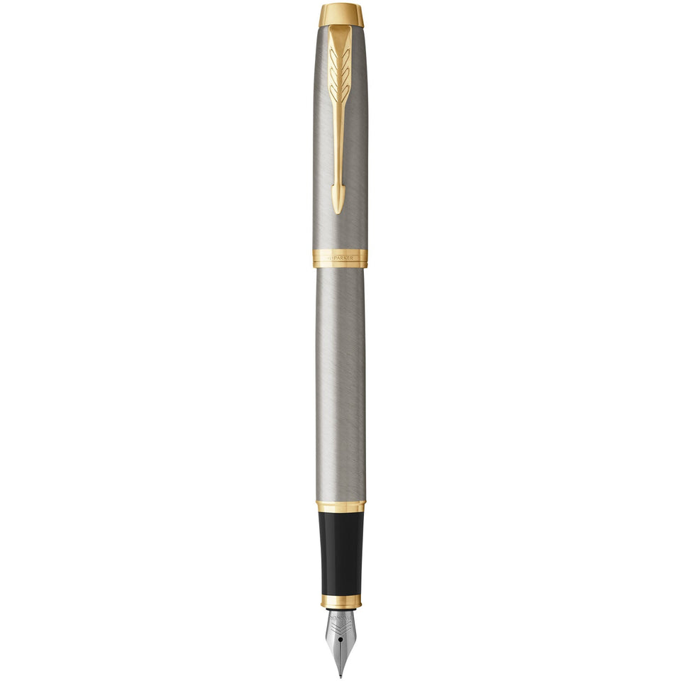 Parker penna stilografica IM (inchiostro blu) personalizzato con logo - Pubblienne