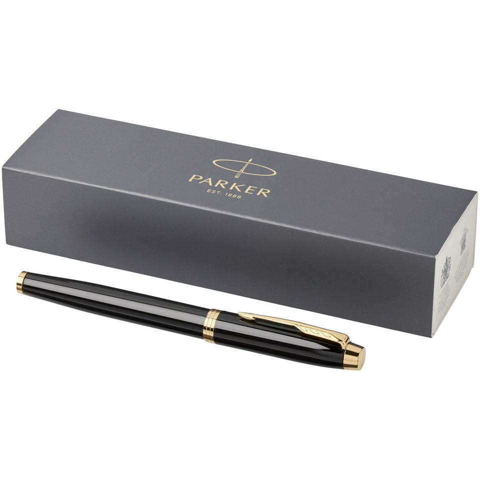 Parker penna roller IM (inchiostro nero) personalizzato con logo - Pubblienne