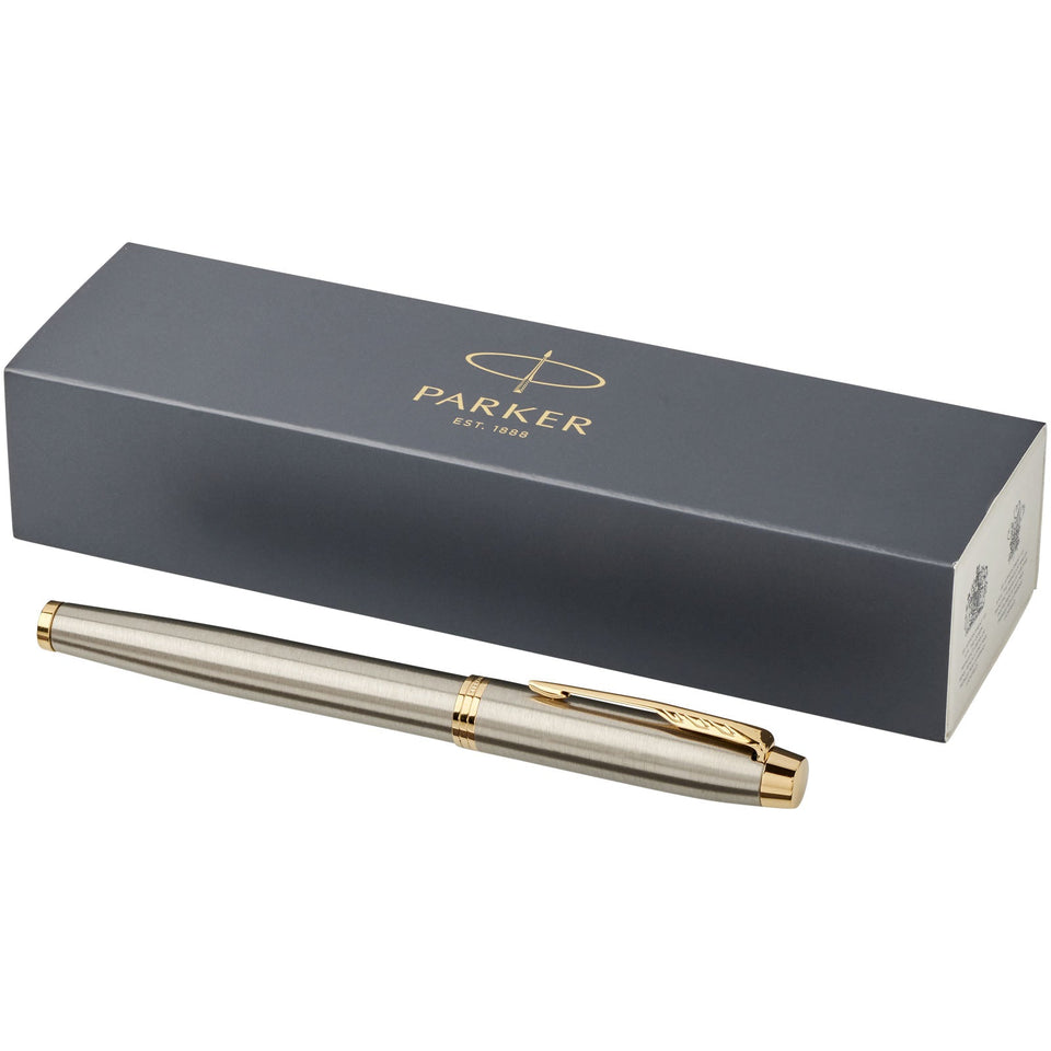 Parker penna roller IM (inchiostro nero) personalizzato con logo - Pubblienne
