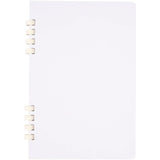 Blocco note a spirale formato A5 con copertina rigida in materiale riciclato certificato RCS Fil personalizzato con logo - Pubblienne