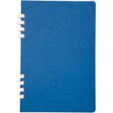 Blocco note a spirale formato A5 con copertina rigida in materiale riciclato certificato RCS Fil personalizzato con logo - Pubblienne