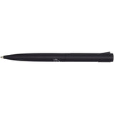 Portablocco formato A4 con chiusura magnetica e penna a sfera in materiale riciclato certificato RCS (inchiostro nero) Clast personalizzato con logo - Pubblienne