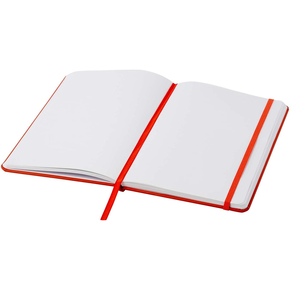Blocco note A5 con pagine bianche Spectrum personalizzato con logo - Pubblienne