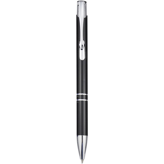 Penna a sfera a scatto Moneta in alluminio (inchiostro blu) personalizzato con logo - Pubblienne