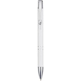 Penna a sfera a scatto Moneta in alluminio (inchiostro blu) personalizzato con logo - Pubblienne