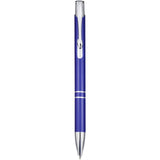 Penna a sfera a scatto Moneta in alluminio (inchiostro blu) personalizzato con logo - Pubblienne