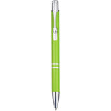 Penna a sfera a scatto Moneta in alluminio (inchiostro blu) personalizzato con logo - Pubblienne