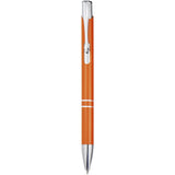 Penna a sfera a scatto Moneta in alluminio (inchiostro blu) personalizzato con logo - Pubblienne