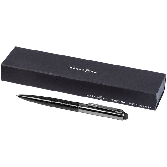 Penna a sfera con stylus Dash (inchiostro nero) personalizzato con logo - Pubblienne