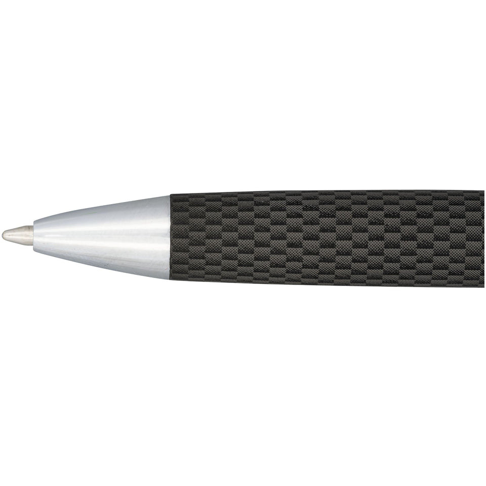 Set regalo con coppia di penne e sacchetto Carbon (inchiostro nero) personalizzato con logo - Pubblienne
