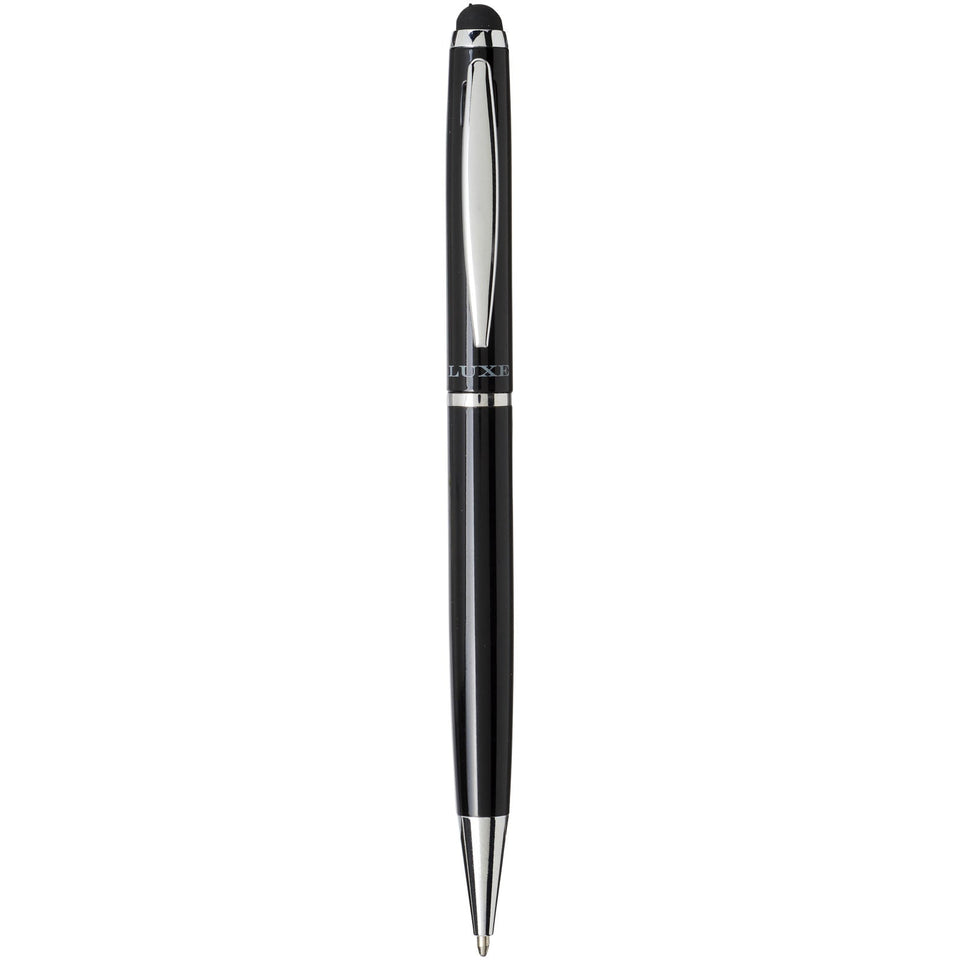 Penna a sfera con stylus Lento (inchiostro nero) personalizzato con logo - Pubblienne