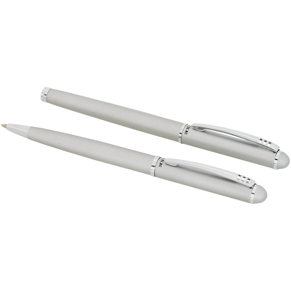 Set penne a sfera Andante (inchiostro nero) personalizzato con logo - Pubblienne