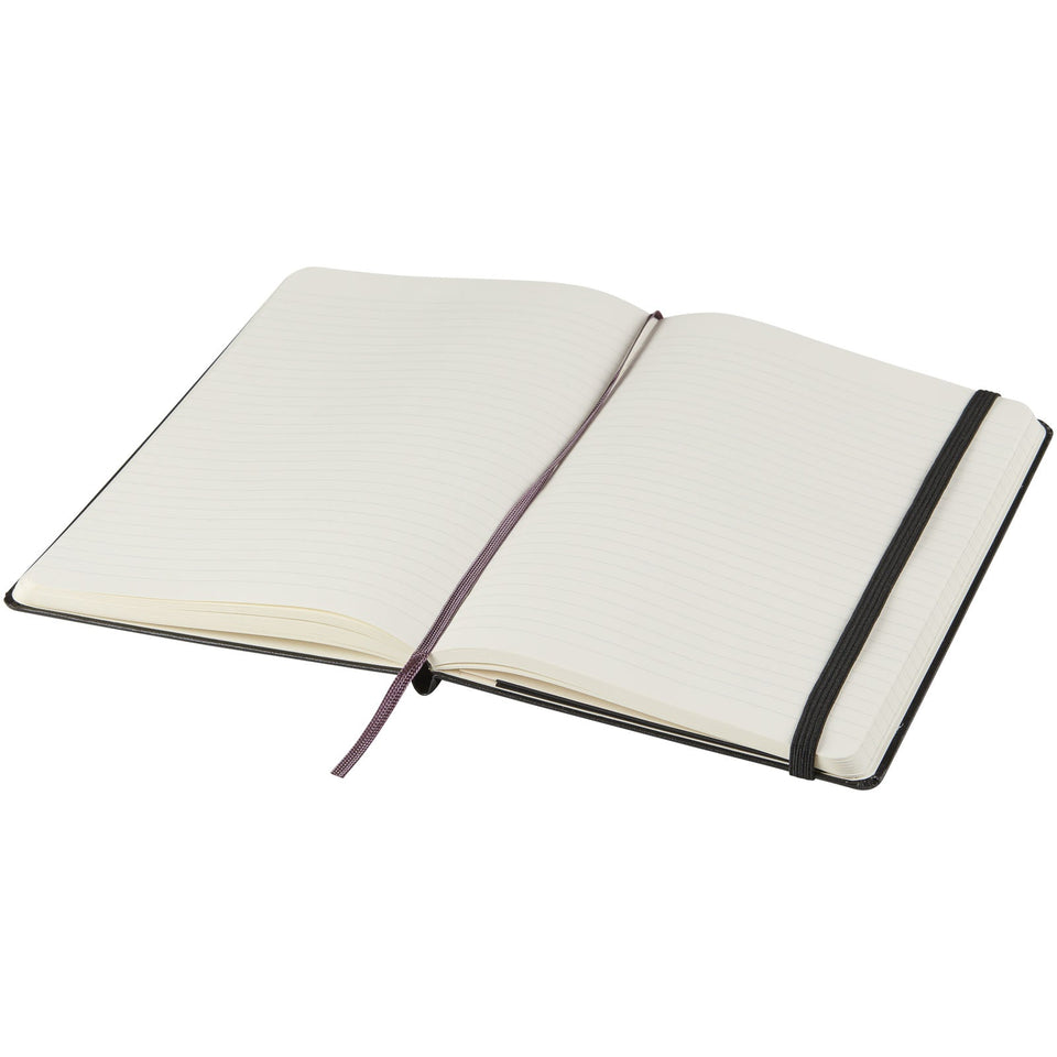 Blocco note con copertina rigida - a righe Moleskine Classic L personalizzato con logo - Pubblienne