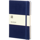 Blocco note con copertina rigida - a righe Moleskine Classic L personalizzato con logo - Pubblienne