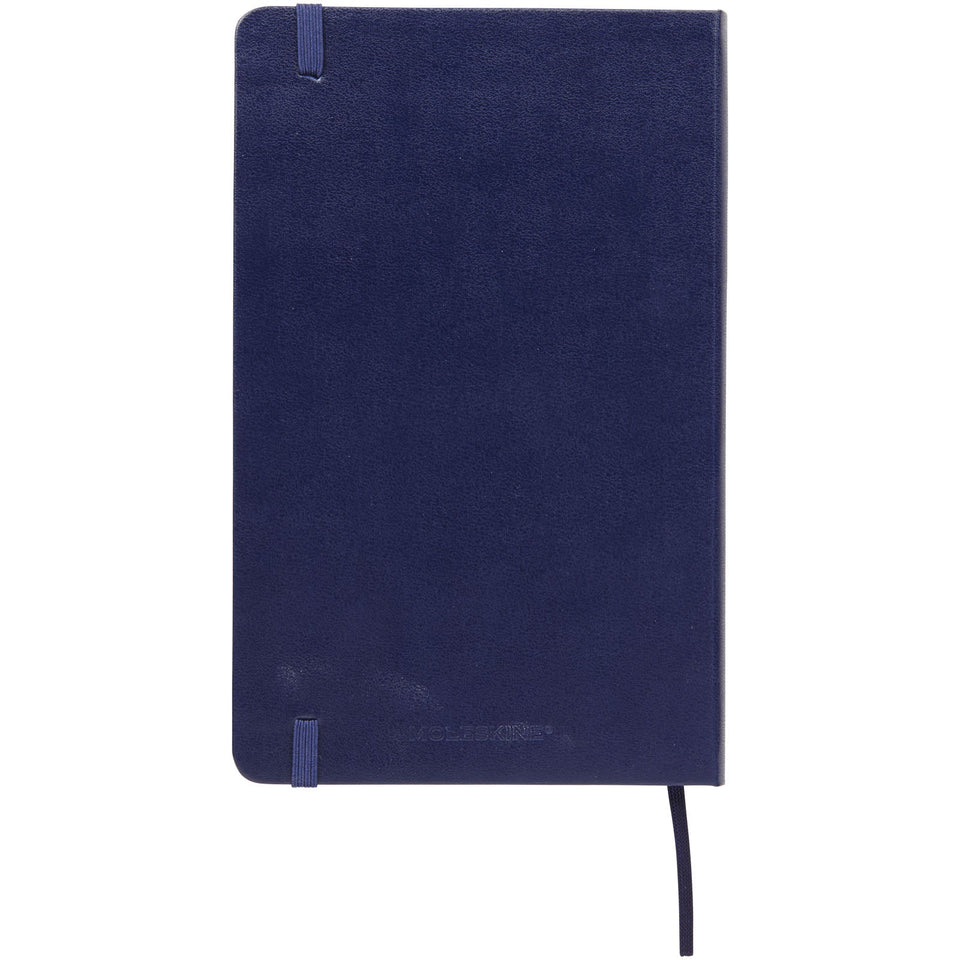 Blocco note con copertina rigida - a righe Moleskine Classic L personalizzato con logo - Pubblienne