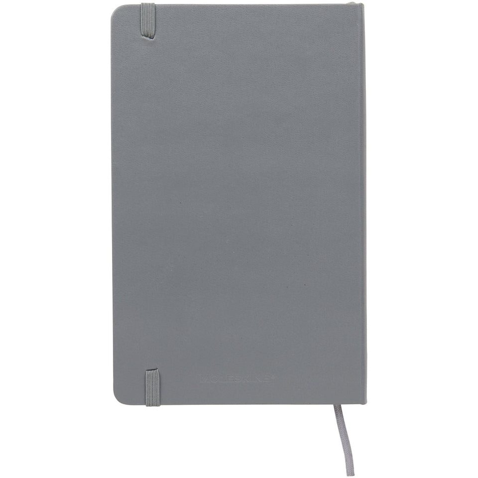 Blocco note con copertina rigida - a righe Moleskine Classic L personalizzato con logo - Pubblienne
