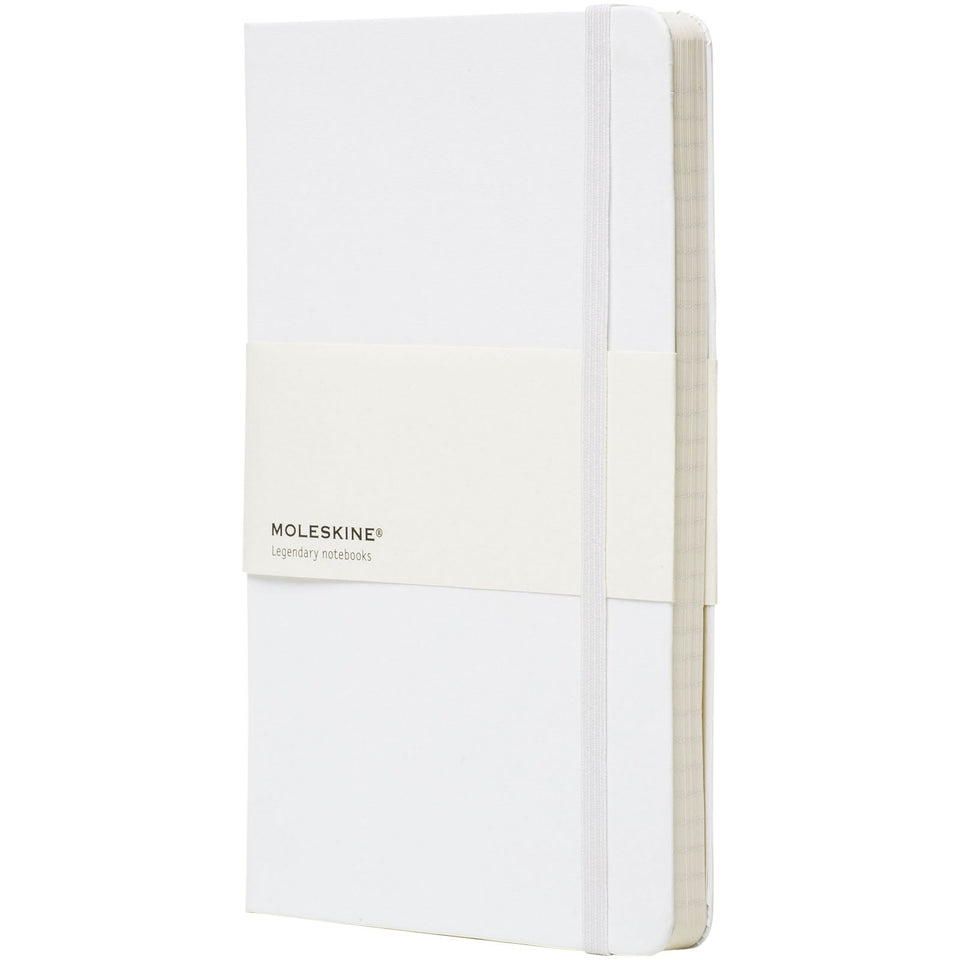 Blocco note con copertina rigida - a righe Moleskine Classic L personalizzato con logo - Pubblienne