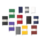 Blocco note con copertina rigida - a righe Moleskine Classic L personalizzato con logo - Pubblienne