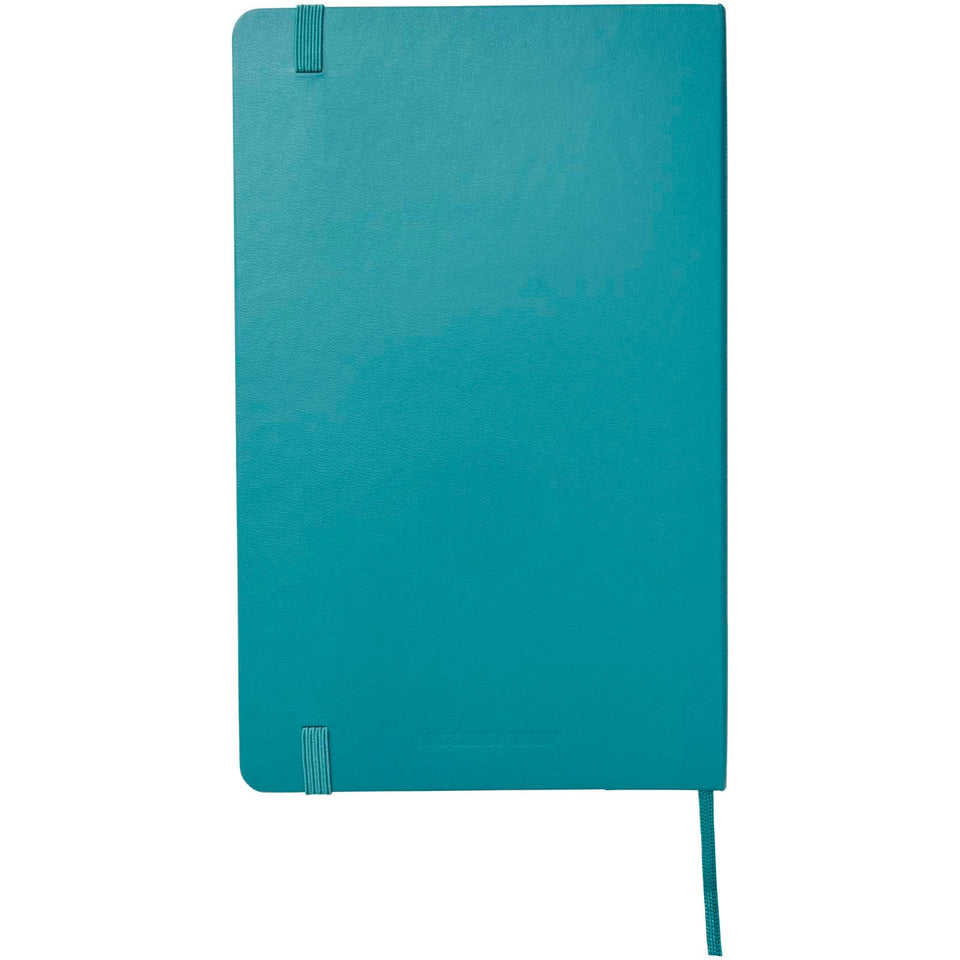 Blocco note con copertina rigida - a righe Moleskine Classic L personalizzato con logo - Pubblienne