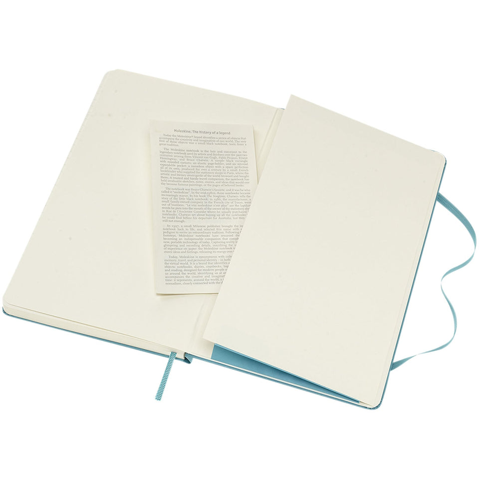 Blocco note con copertina rigida - a righe Moleskine Classic L personalizzato con logo - Pubblienne