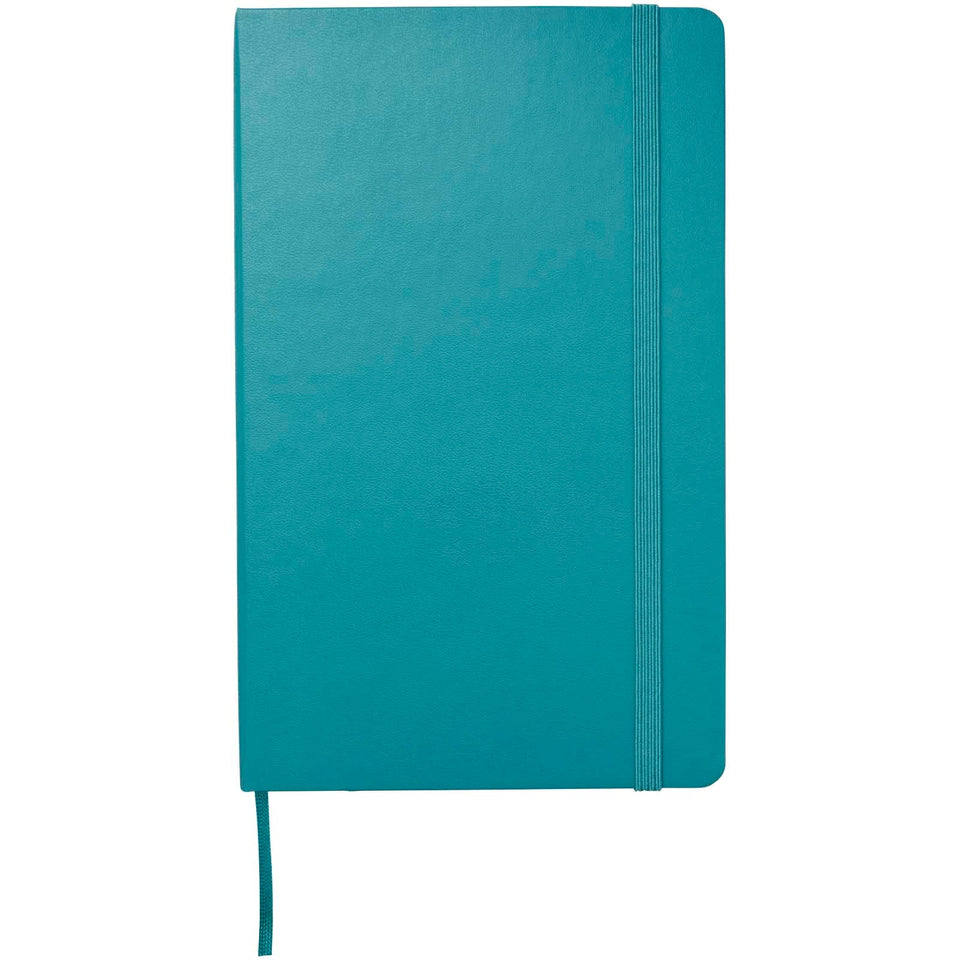 Blocco note con copertina rigida - a righe Moleskine Classic L personalizzato con logo - Pubblienne