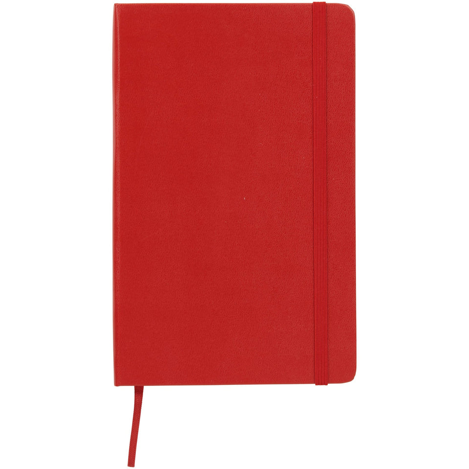 Blocco note con copertina rigida - a righe Moleskine Classic L personalizzato con logo - Pubblienne