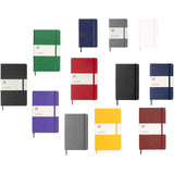 Blocco note con copertina rigida - a righe Moleskine Classic L personalizzato con logo - Pubblienne