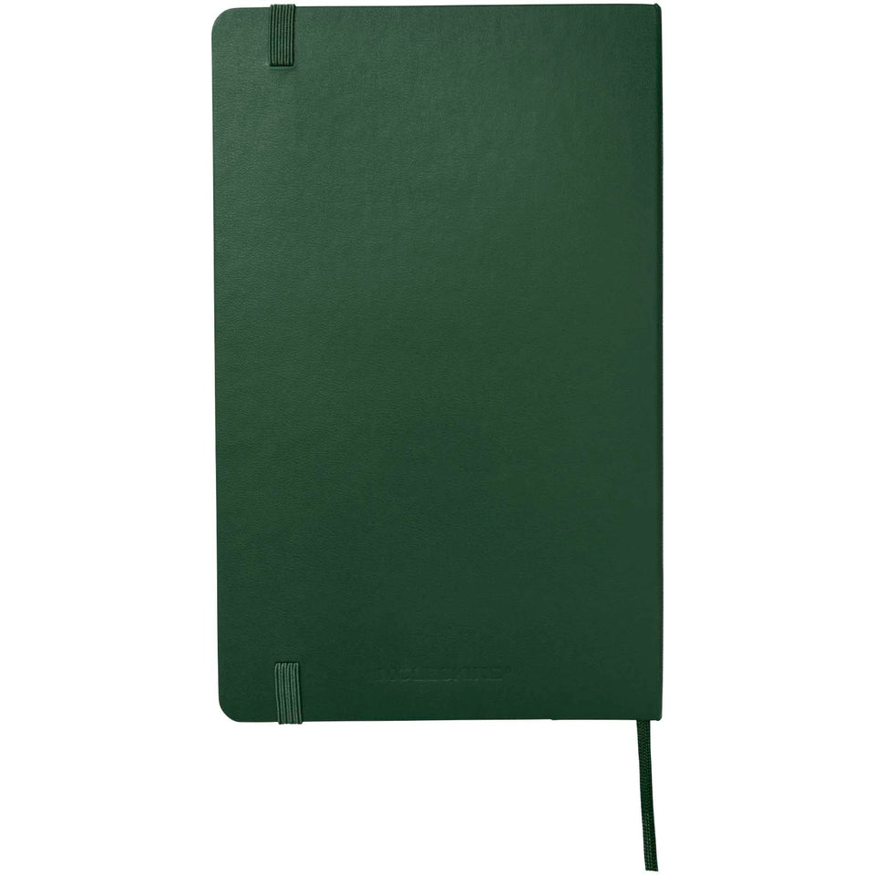 Blocco note con copertina rigida - a righe Moleskine Classic L personalizzato con logo - Pubblienne