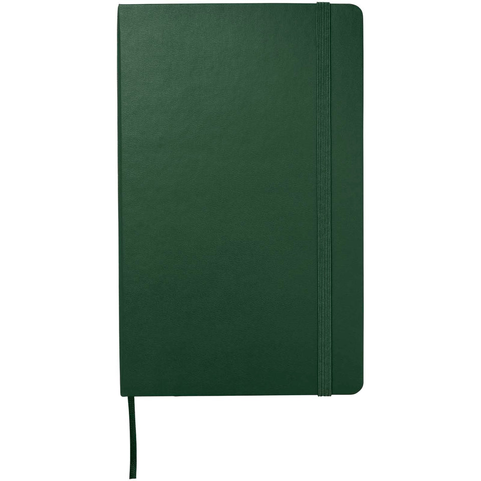 Blocco note con copertina rigida - a righe Moleskine Classic L personalizzato con logo - Pubblienne