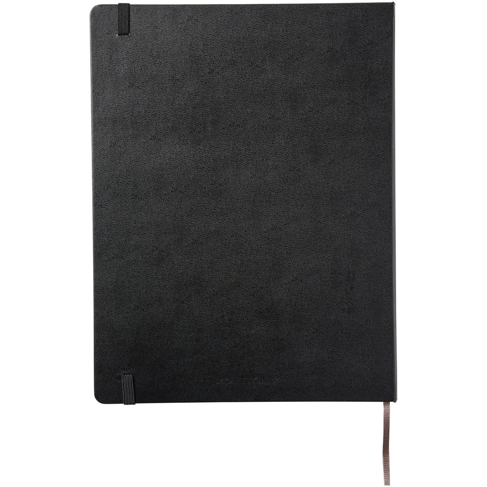 Blocco note con copertina rigida - a righe Moleskine Classic XL personalizzato con logo - Pubblienne